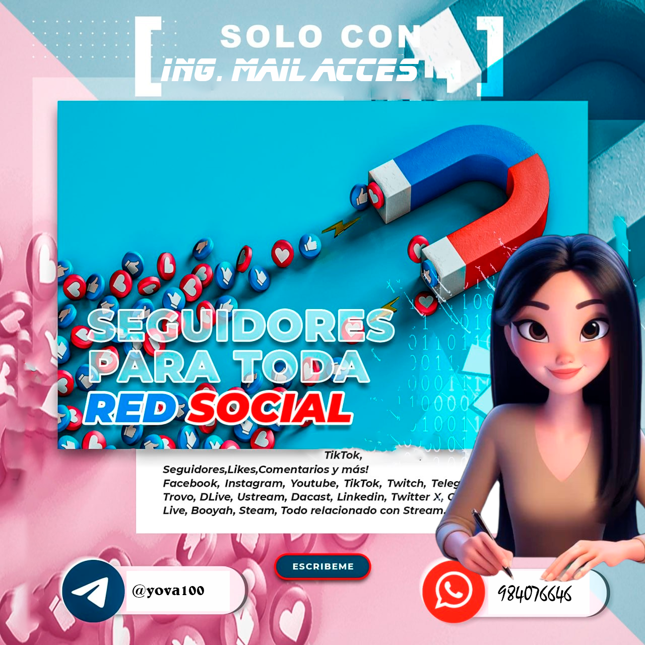 METODO REDES SOCIALES
