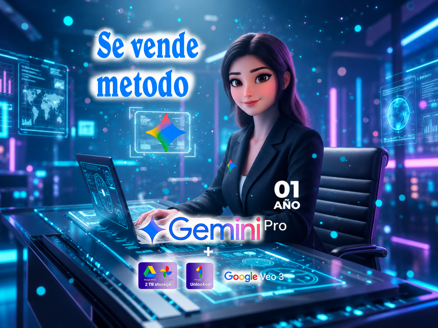 Aproveche Gemini AI PRO (18 meses)
